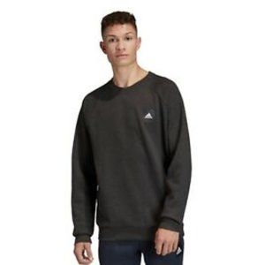 adidas Must Haves Stadium Crew Sweatshirt Gray US Small